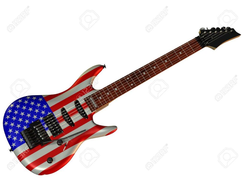 21612211-illustration-of-an-electric-guitar-with-usa-flag | So Much ...